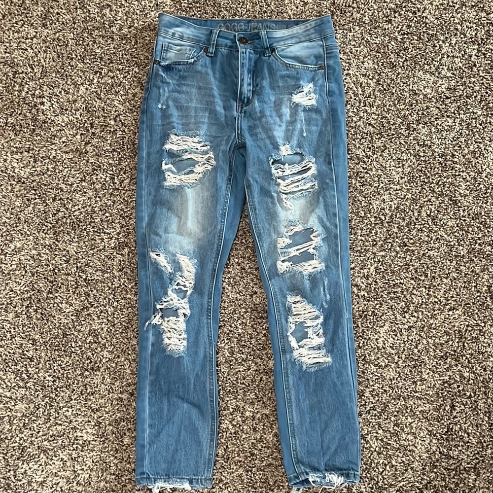 Size 7/28 Teen High Rise Ankle Pants
PLEASE SEE ALL PHOTOS NO RETURNS/EXCHANGES